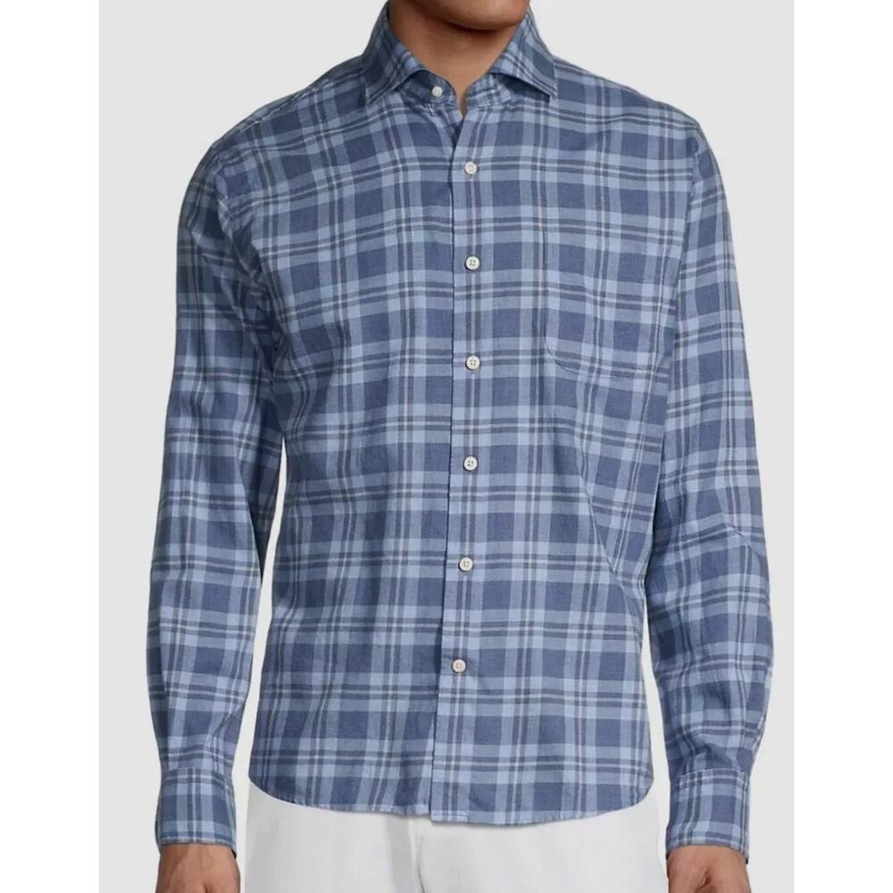 Peter Millar Drewry Patch Pocket Button Down Shir… - image 1